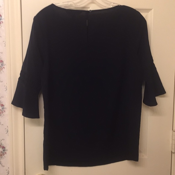 FINAL SALE Banana Republic Top, 3/4 Flared Sleeves - Picture 3 of 3